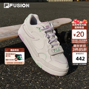 女子厚底增高休闲运动鞋 FILA 春季 板鞋 FUSION斐乐潮牌情侣小白鞋
