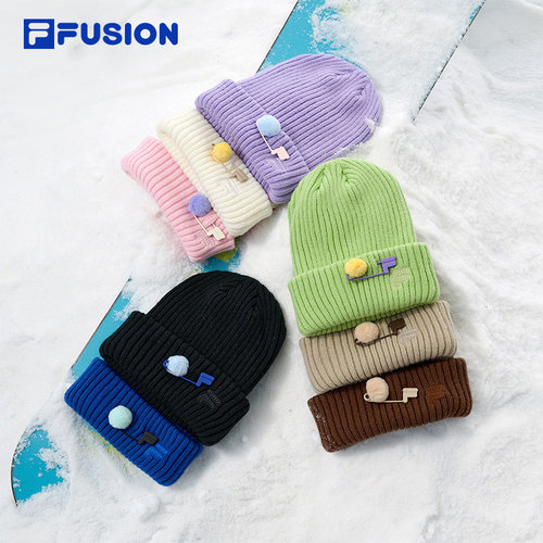 FILAFUSION斐乐情侣针织帽