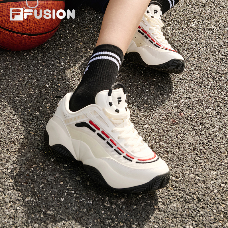 FILAFUSION斐乐女子复古篮球鞋