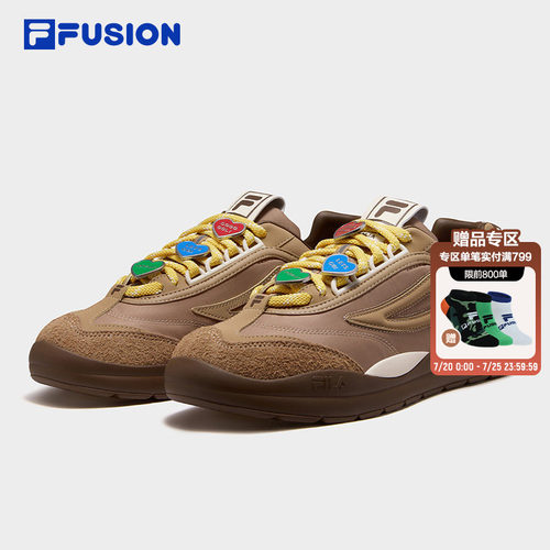 FILAFUSION薄底鞋男德训鞋板鞋