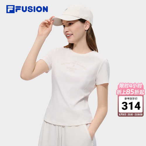 FILAFUSION斐乐女子短袖T