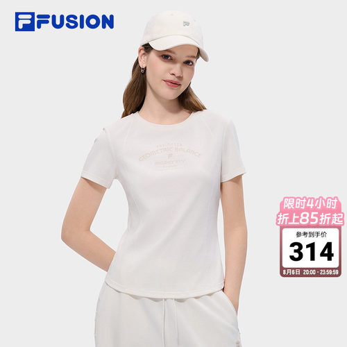 FILAFUSION斐乐女子短袖T