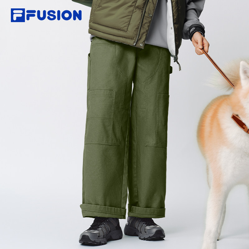 FILAFUSION斐乐男子梭织长裤