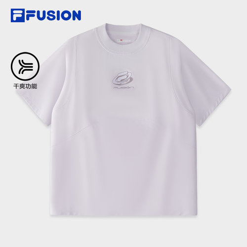 FILAFUSION斐乐潮牌针织短袖衫