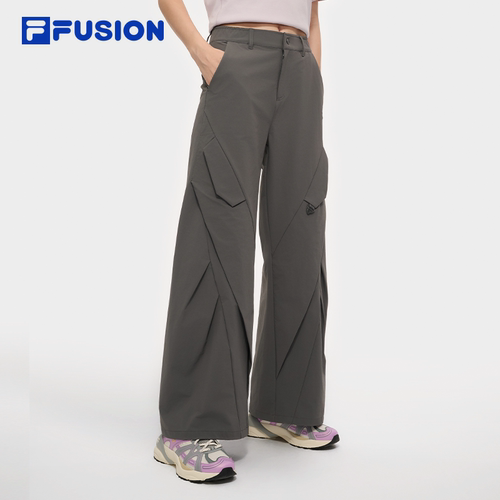 FILAFUSION斐乐女子梭织长裤