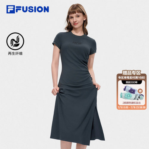 FILAFUSION斐乐女士针织连衣裙