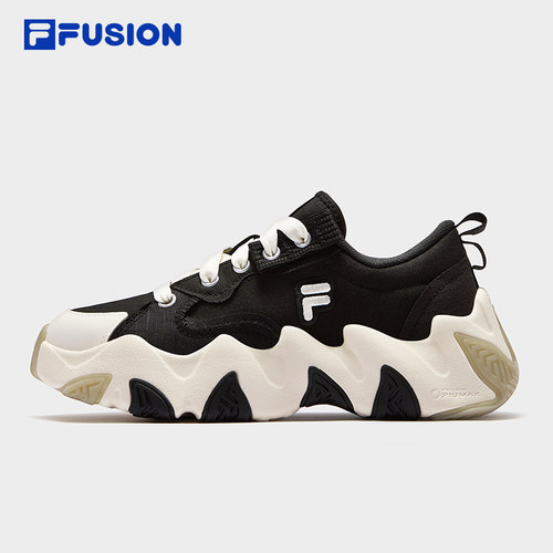 海星帆布鞋丨FILA FUSION斐乐女鞋老爹鞋夏季厚底增高休闲运动鞋