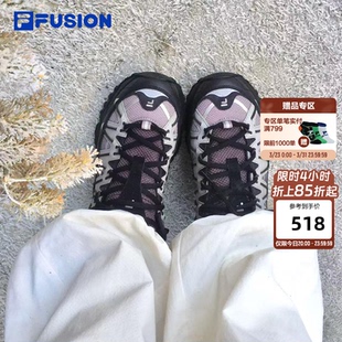 老爹鞋 FUSION斐乐潮牌女鞋 2026春季 新款 漫游鞋 户外休闲鞋 FILA