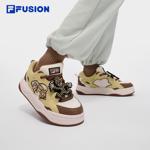 FILA FUSION | Mr Doodle联名斐乐潮牌板鞋2025年冬季新款休闲鞋