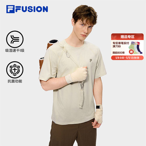 FILAFUSION速干t恤半袖女情侣