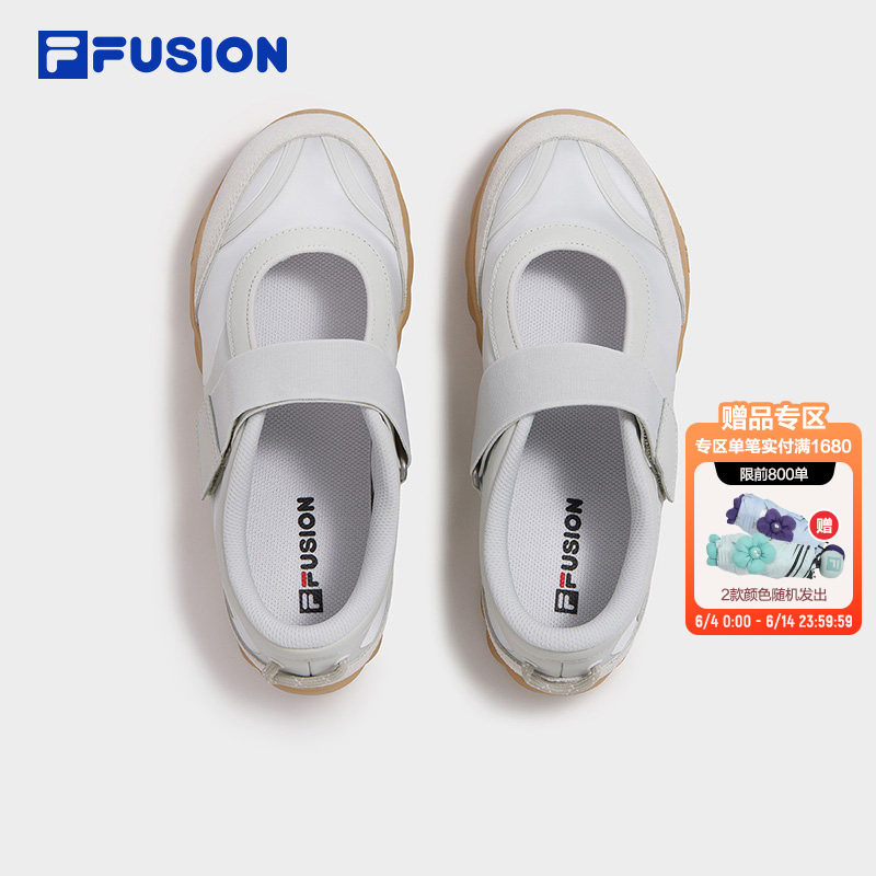FILAFUSION薄底鞋女芭蕾鞋