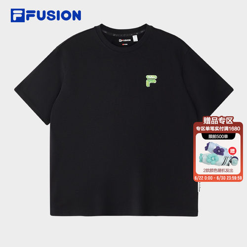 FILAFUSION斐乐情侣短袖T