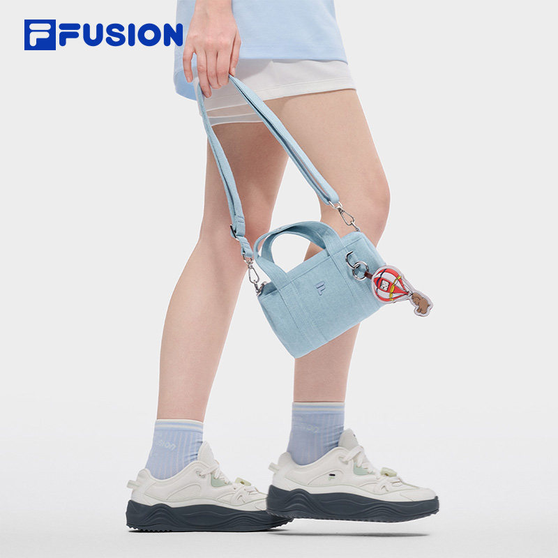 FILA FUSION斐乐包包女包挎包2026夏新款小包单肩包手提包圆筒包