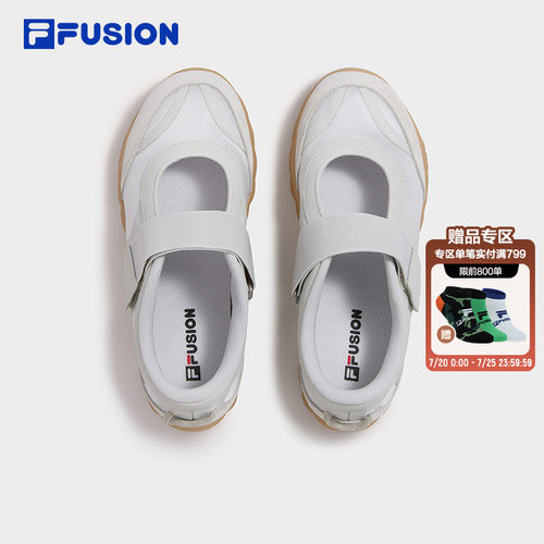 FILAFUSION薄底鞋女芭蕾鞋