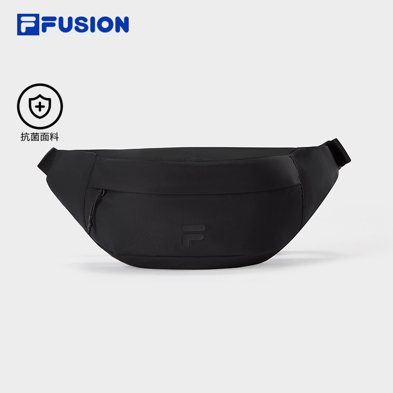 FILA FUSION斐乐潮牌情侣款腰包2025夏新款时尚休闲单
