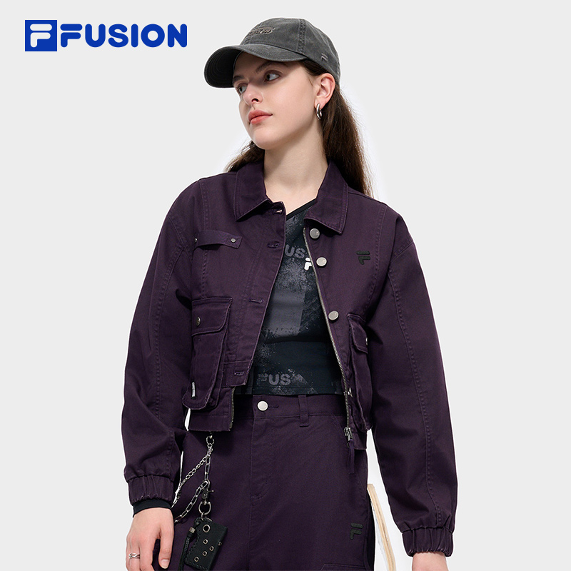 FILAFUSION斐乐女子梭织外套