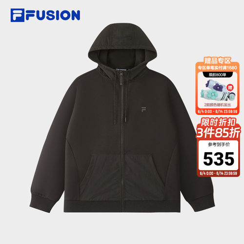FILAFUSION斐乐潮牌连帽外套