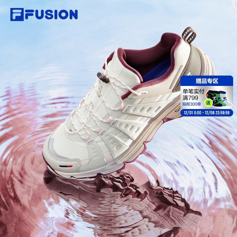 FILAFUSION情侣户外越野跑鞋