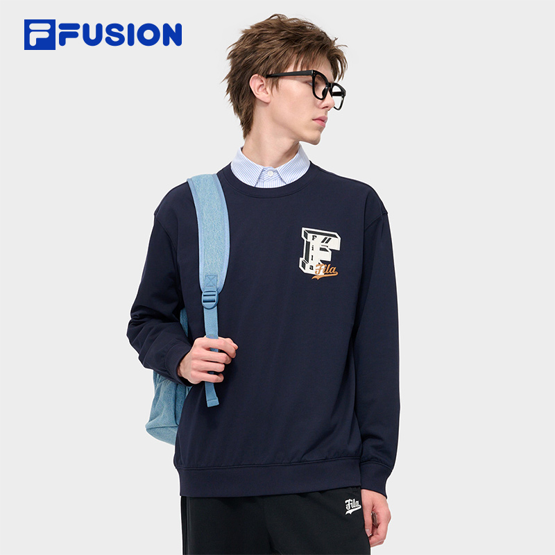 FILAFUSION斐乐男士针织套头衫