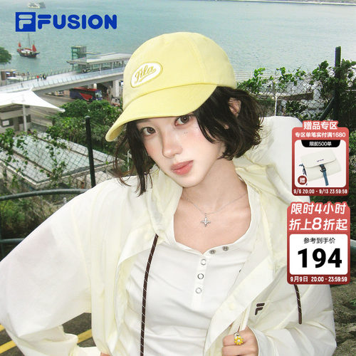 FILAFUSION情侣款鸭舌帽棒球帽