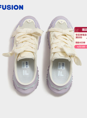 硬糖一脚蹬丨FILA FUSION斐乐凉鞋女鞋运动拖鞋夏新款厚底休闲鞋