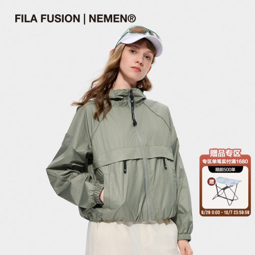 FILAFUSION斐乐女子梭织上衣