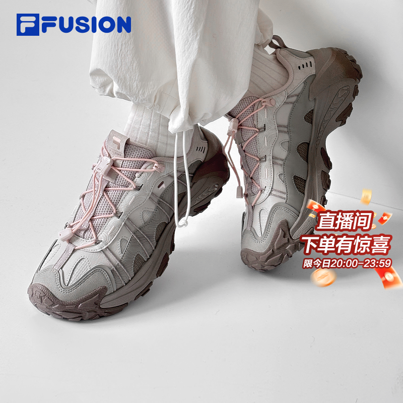 山脉鞋2丨FILA FUSION斐乐潮牌女鞋休闲鞋老爹鞋新款户外