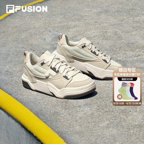 FILAFUSION板鞋女鞋小白鞋