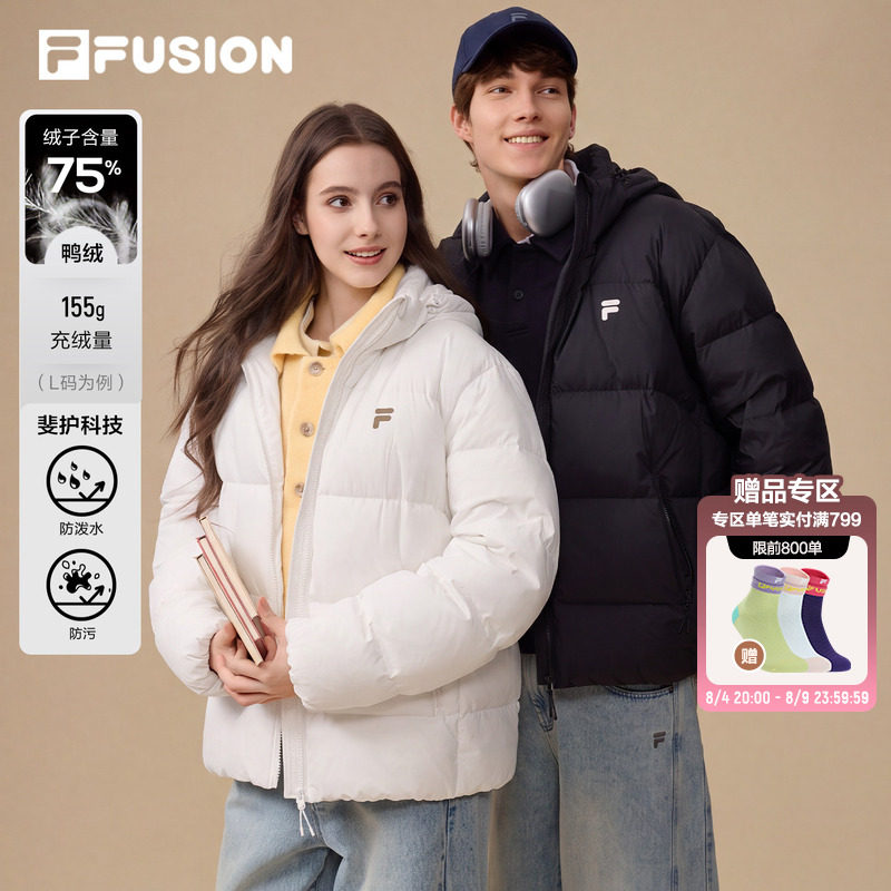 FILAFUSION羽绒服男女保暖外套