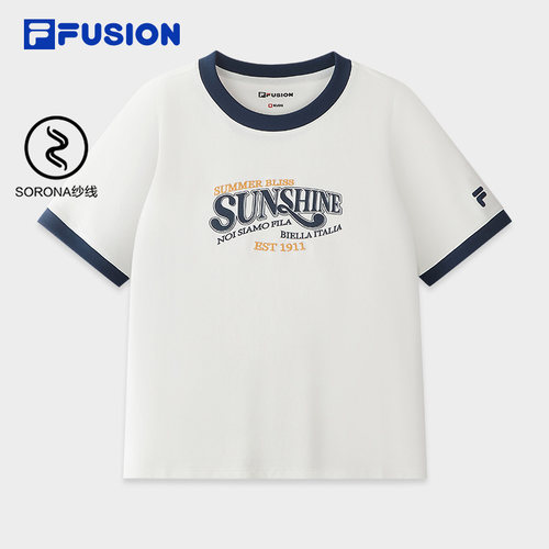 FILAFUSION斐乐女子短袖T