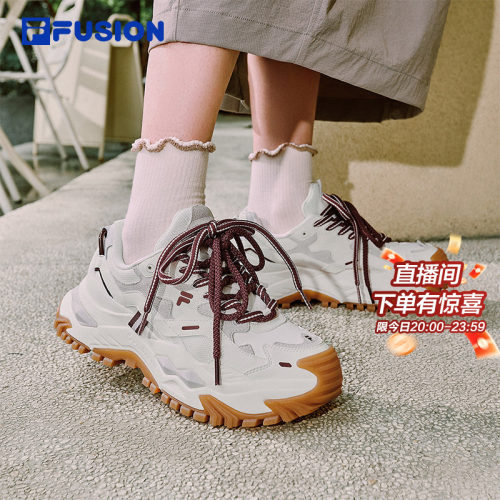 FILAFUSION斐乐硬糖厚底老爹鞋