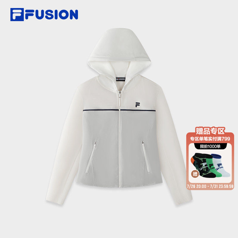 FILAFUSION斐乐潮牌梭织外套女