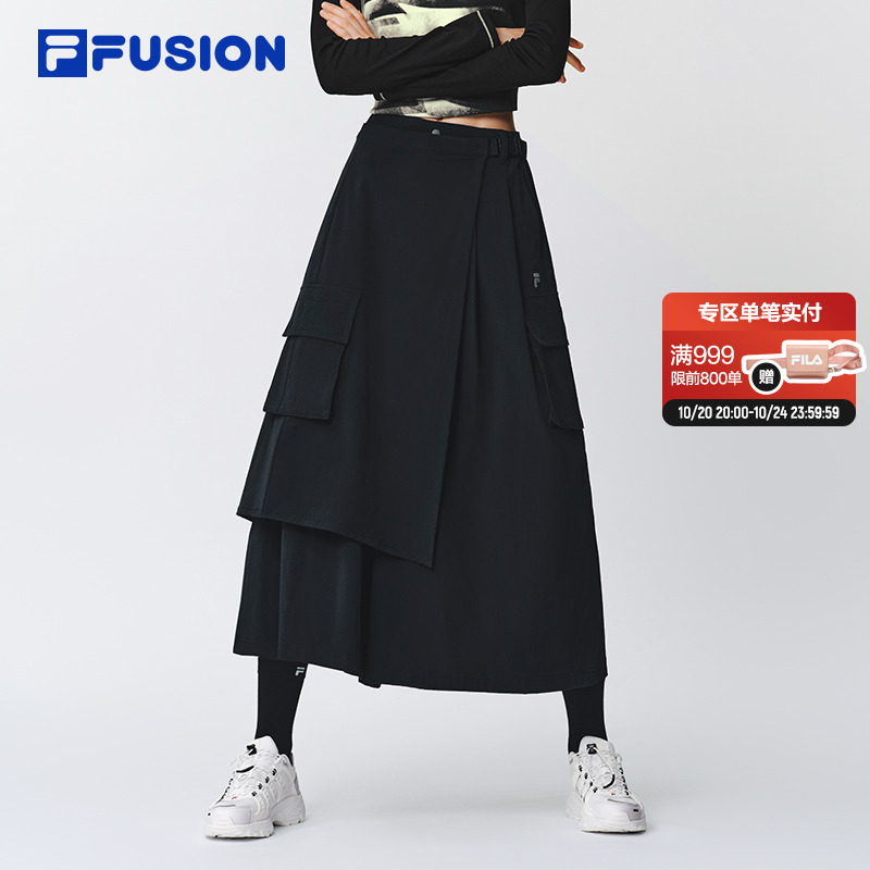 FILAFUSION斐乐女士梭织长裤