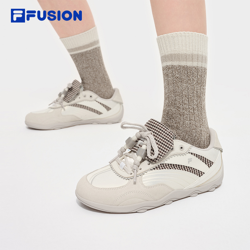 FILAFUSION斐乐潮牌薄底德训鞋