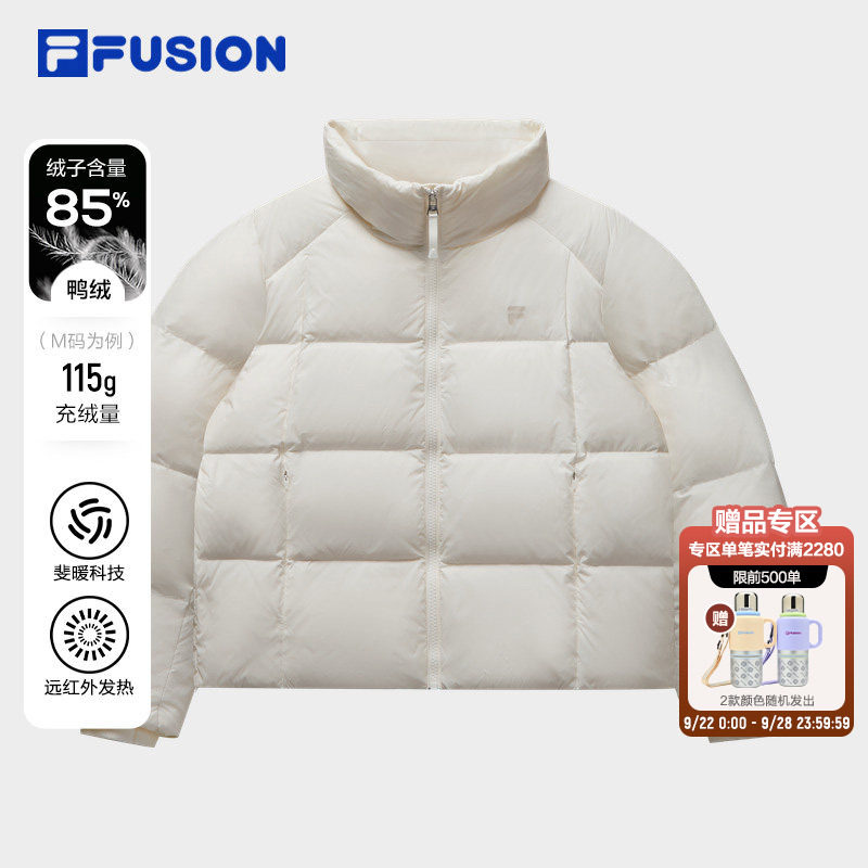 FILAFUSION斐乐女士短款羽绒服