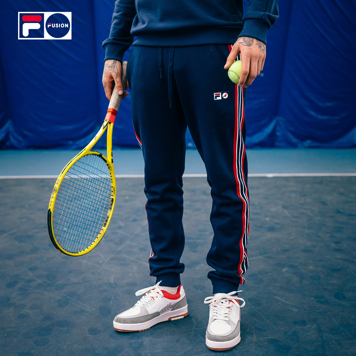 FILA FUSION x Stapleì³ÀÖ³¤¿ãÄÐ2018¶¬¼¾ÐÂÆ·¼ÓÈÞ±£Å¯Êø½ÅÐÝÏпã