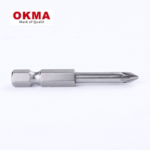 OKMA单头米字气动风批螺丝起子头台湾S2钢带强磁耐磨批咀批头PZ