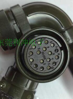 台达伺服、施耐德、安川电机航空插头MS3108B20-29S 17芯航空插头