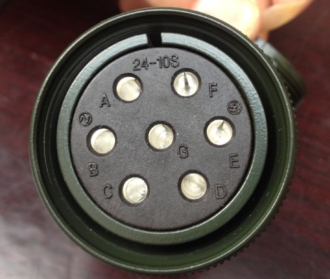 MR-PWCNS2三菱军规航空插头MS3108B24-10S  MS3106B24-10S