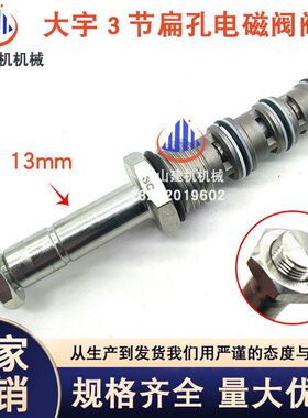 斗山大宇挖掘机配件DH60/80/150/220/225/300-5-7-9电磁阀杆阀芯
