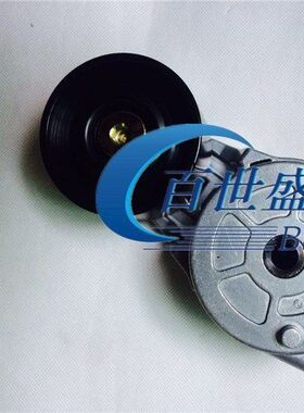 适用小松PC200-6 220-7大机头6D102 发动机皮带涨紧轮 挖掘机配件