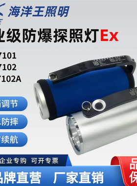 海洋王防爆手提灯RJW7101消防抢险RJW7102探照灯充电超亮户外防水