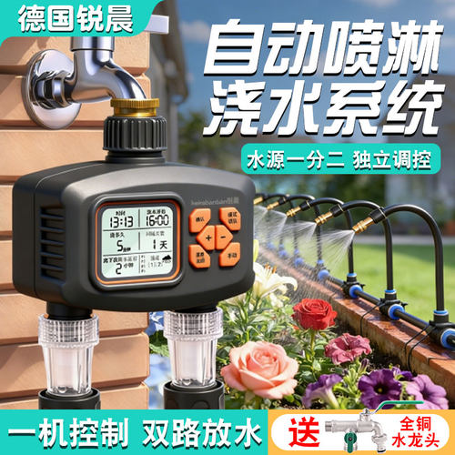 锐晨双出口定时器双路控制器