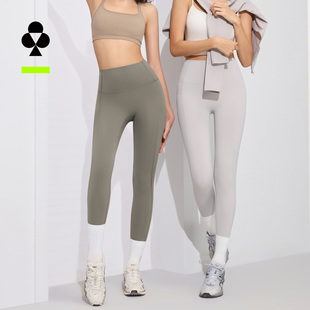 薄款 女外穿夏季 有棵树鲨鱼裤 高腰收腹提臀显瘦瑜伽打底裤 凉感