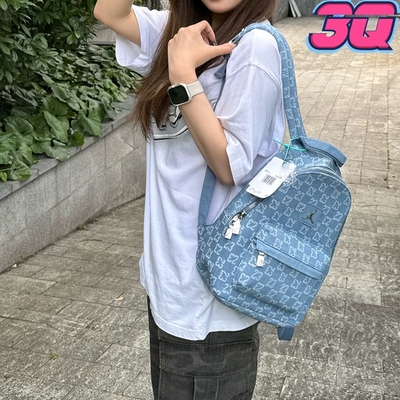 Jordan乔丹双肩包满印花时尚休闲小号学生书包IM4476 JD2523163AD