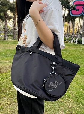 Nike耐克子母包男女运动休闲斜挎背包托特包手拎包CW9303-010-230