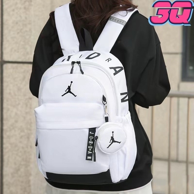 Jordan乔丹AJ学生书包电脑包双肩背包男女情侣旅行包JD2513158AD