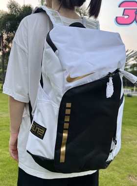 耐克NIKE MAX AIR运动气垫篮球精英包男女双肩学生书包DX9786-100