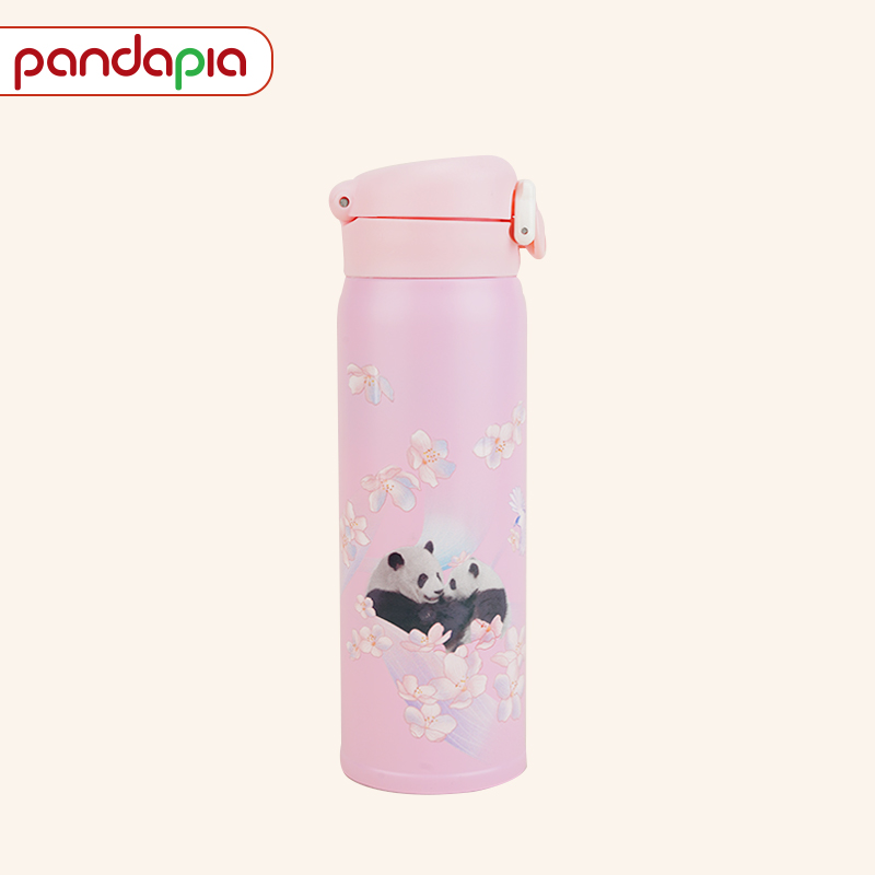 pandapia保温杯水杯304不锈钢