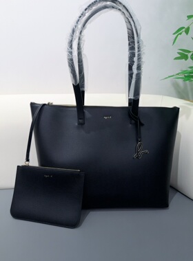 日本agnes b.2025新款大容量托特包单肩包手提包通勤包腋下包